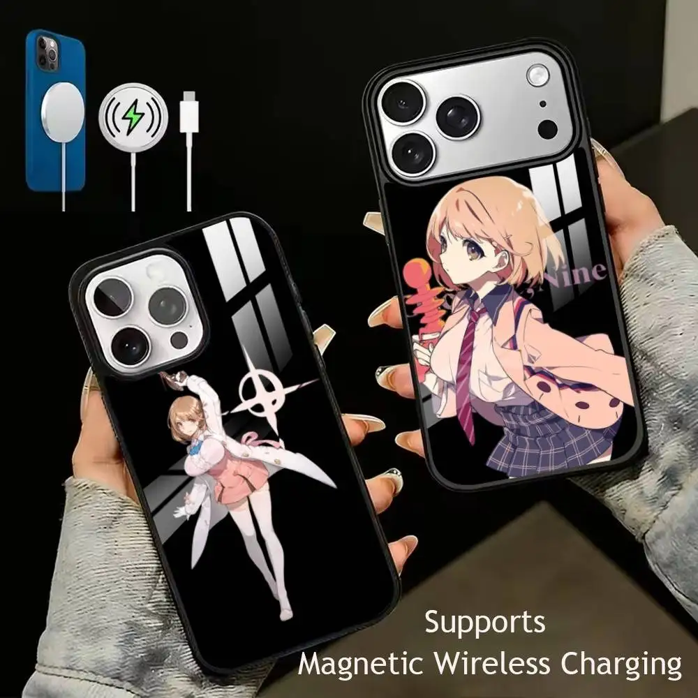 Occultic Nine 09 Narusawa Ryoka   Phone Case For iPhone17,16,15,14,13,12,11 Plus,Pro Supports Magnetic Wireless Charging