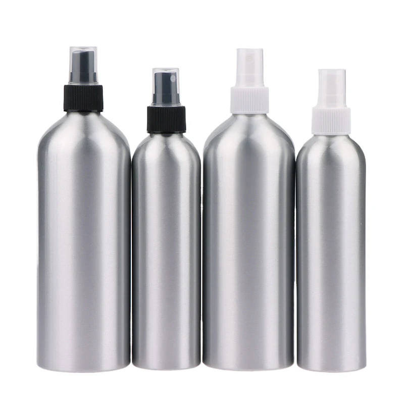 Sliver Empty Aluminum Spray Bottle Cosmetic Bottle Makeup Cosmetics Metal Atomizer Bottle Environmentally Friendly