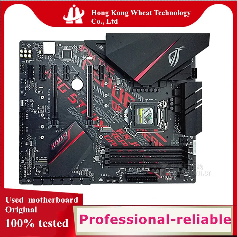 For Intel B360 ROG STRIX B360-H GAMING B360h motherboard Used original 1151 LGA1151 DDR4 32GB M.2 SATA3 Desktop Mainboard