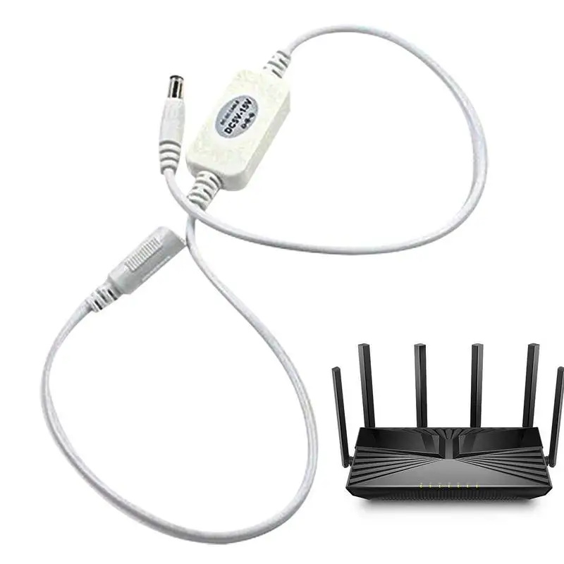 Wifi Reset Rebooter 5,5x2,1mm Verlängerung kabel Router Rebooter Routing Reset DC-Netzteil Timer Wifi Reset Rebooter Timing 24h