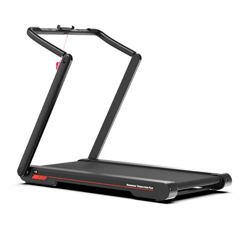 Foldable Portable Under Desk Electric Walking Pad With LED Screen And APP ABS Material For Exercise