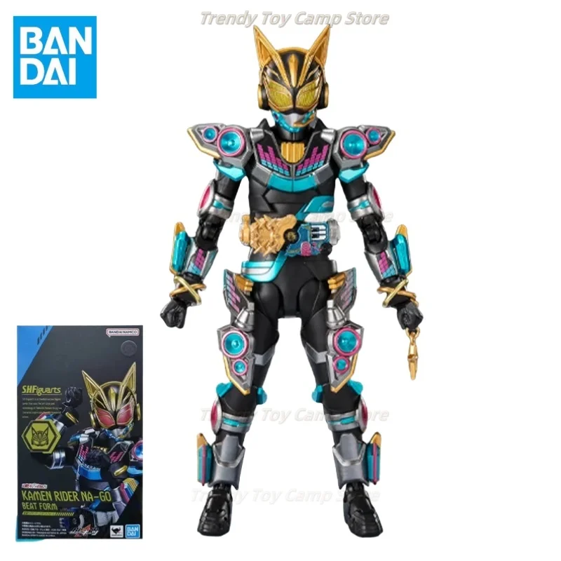 BANDAI ของแท้ S.H.ฟิกัวร์อาร์ตซีรีส์ของเล่นเคลื่อนย้ายได้ Tycoon，Dread，Cyclone No.1，Na-Go Mobile Model Collectibles Exquisite Toys