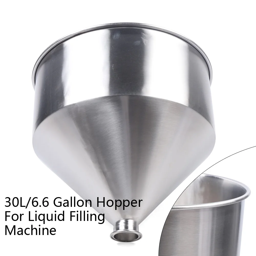 Filling Machine Hopper Liquid Paste 30L Stainless Steel