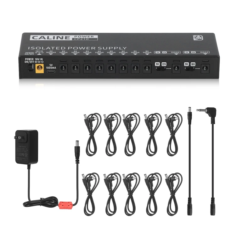 Caline CP-210 Fully Isolated 10-Output Power Supply with 9V-18V Outputs and 18V Input - view 6