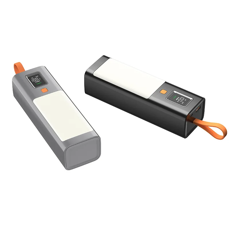 PD100W แบตสำรองนิกซี่หลอดนิกซี่40000mAh ไฟ LED กลางแจ้งที่แข็งแกร่งชาร์จ SCP22.5W แล็ปท็อปโทรศัพท์อินพุต PD65W ชาร์จได้อย่างรวดเร็ว