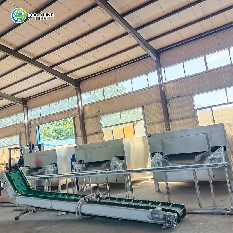 آلة تحميص جوز الكاجو والفول السوداني والمكسرات المسكرة والوجبات الخفيفة وخط إنتاج نكهة التحميص