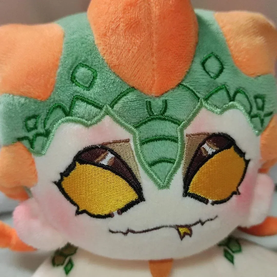 20cm Anime Identity V Luchino Diruse Evil Reptilian Lizard Ear Soft Plush Doll Body Dress Up Stuffed Toys Dolls Figures Gift