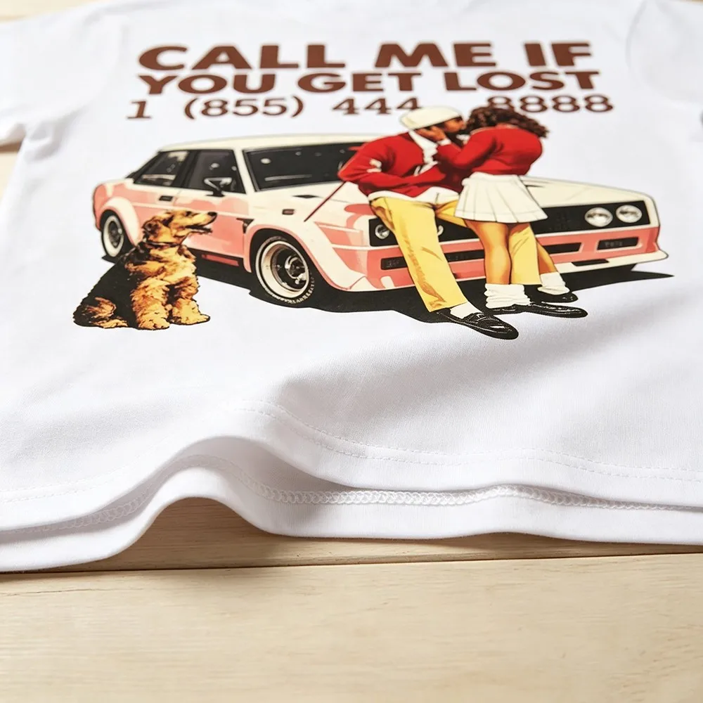Vintage Retro Car Couple Graphic T‑Shirt, Unisex Crew Neck Short Sleeve Tee, Old‑timer Automobile Character Art Print Nostalgia Hip‑Hop Casual Streetwear Tops party wear
