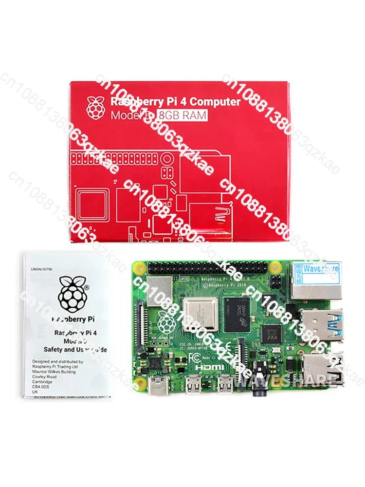 

Модель Raspberry Pi 4-го поколения Raspberry Pi 4b 2/4/8 ГБ, комплект макетной платы с открытым исходным кодом