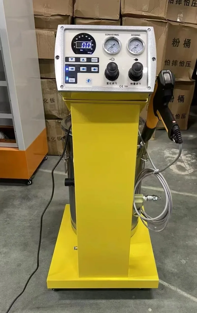 Industrial Intelligent Electrostatic Powder Coating Machine Paint Spray Gun Equipment for Steel Substrate Metal Coating