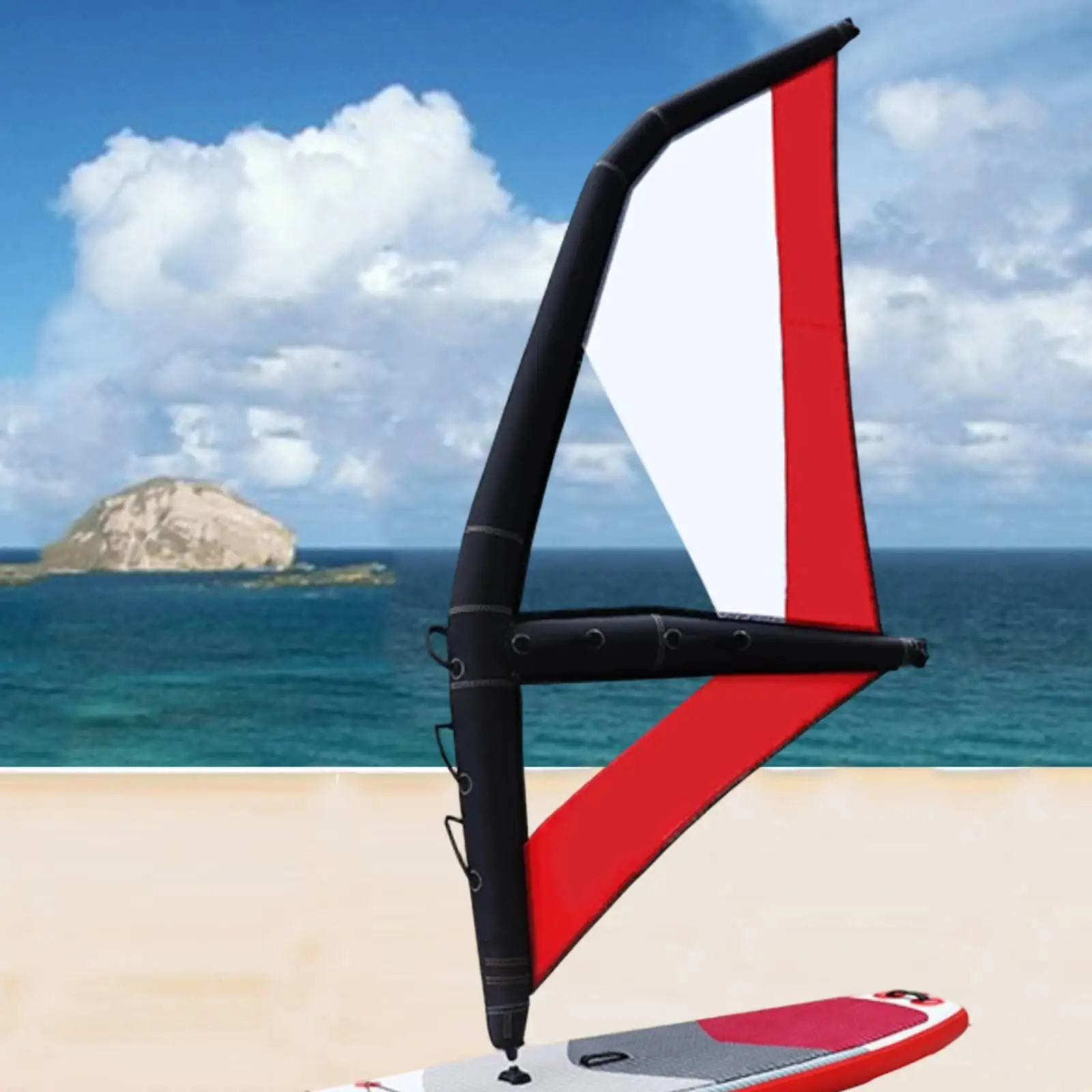 

Inflatable Windsurf Sail Light Durable Oxford PVC for Kite Surf Paddle Board Inflatable Stand Up Paddleboarding