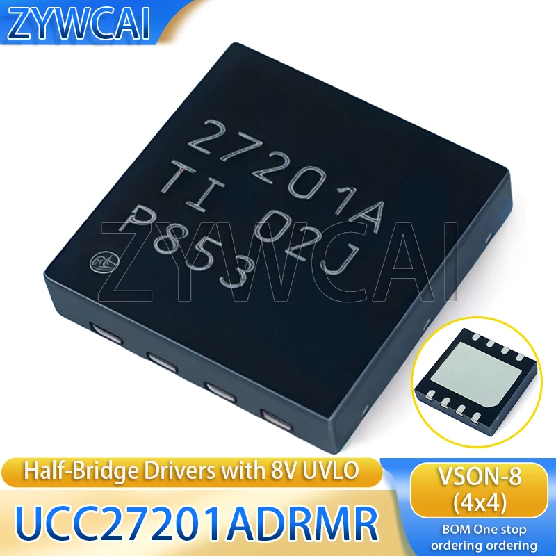 10 PCS UCC27201ADRMR 27201A 27201 VSON8 4*4 3A Boost Driver