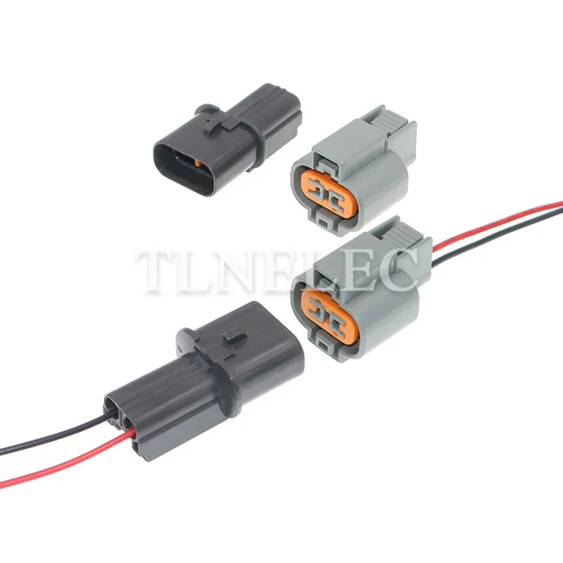 2 Pin Way Car Electrical Auto Connector Lamp 1G/2G/EVO Knock Sensor Plug Socket With Wires PB625-02127 PK505-02127