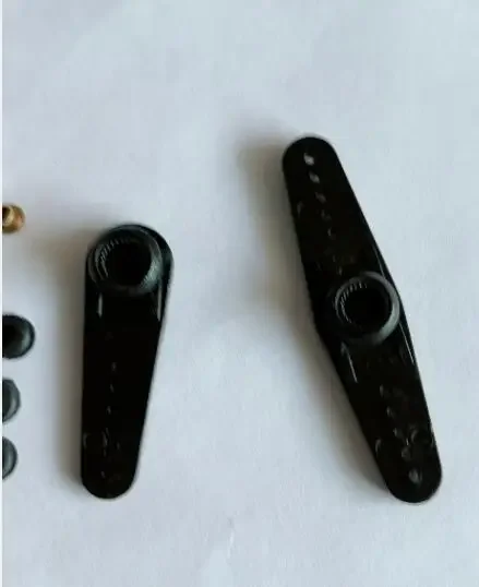 2PCS Heavy Duty Servo Horn rocker PVC arm 25T 25 Tooth Parts replacement for Futaba KST standard servo 3003 3001 mg995 mg945 996