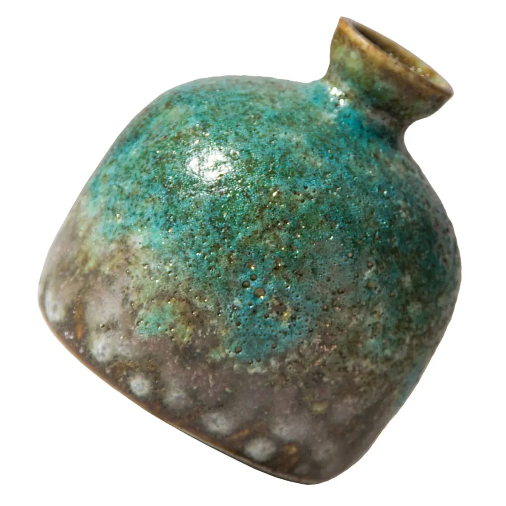 

1Pcs Creative Ceramic Flower Vase Elegant Decorative Vase Ornament Desktop Office Home Use Gift for Housewarming