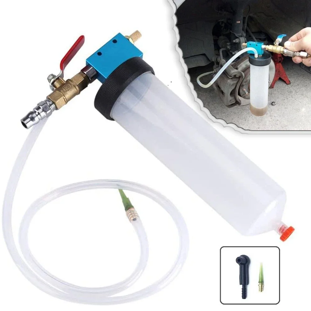 Oil Change Tools Car Hydraulic Brake Fluid Universal Auto Brake Fluid Replacement Oil Bleeder Empty Exchange Drained Kit