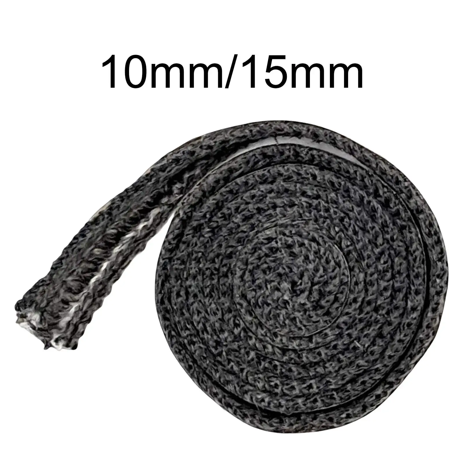 Self Adhesive Flat Stoves Rope Fireplace Sealing Cord for Glass Window Stove