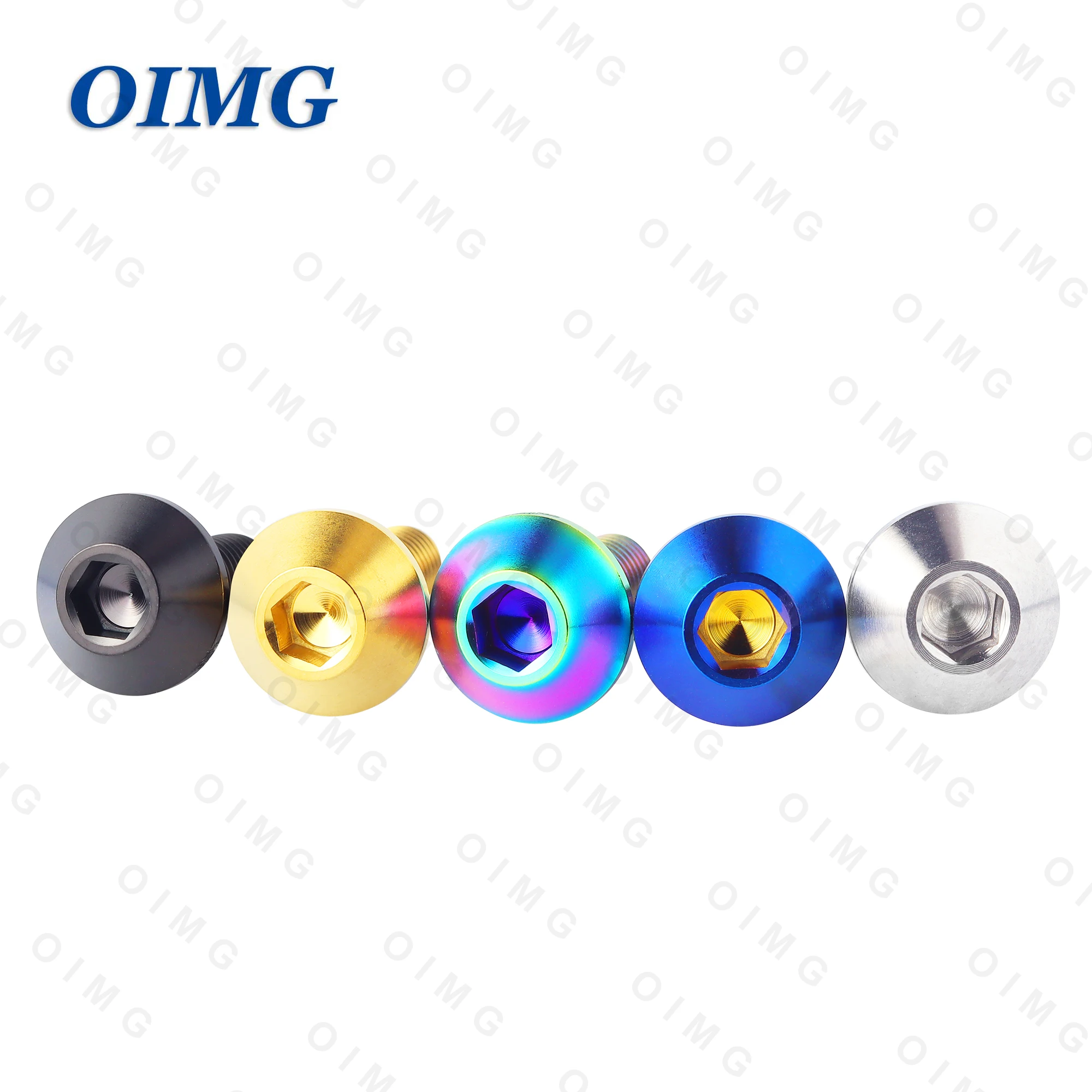 For Suzuki GSXR Yamaha R1 R6 YZF Front Brake Caliper Disc Screws Motorcycle Parts M6x20mm Disc Brake Rotor Titanium Bolts