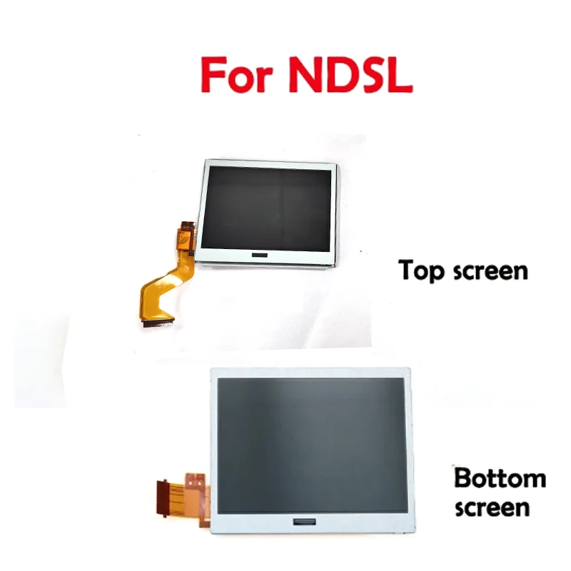 ニンテンドースイッチlite/nds/ndsl/ndpi 3ds用のLCDディスプレイ,上部と下部のディスプレイ,新品,3個,2個