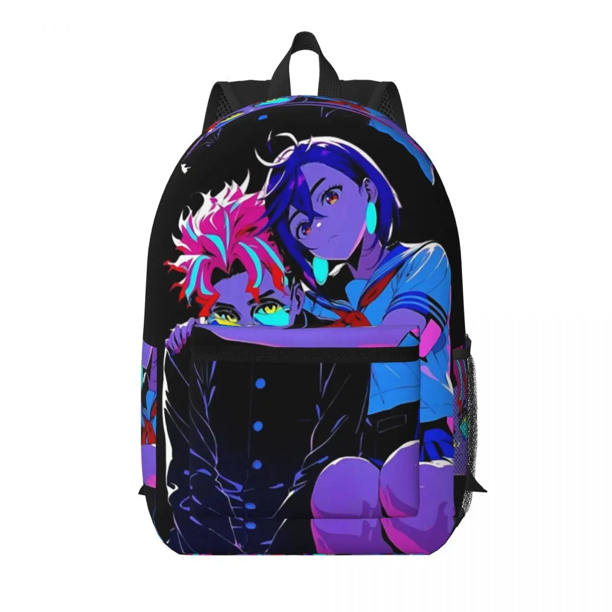 

OKARUN X MOMO AYASE Student Backpack School Bag Hiking Travel Daypack for Men Women Bookbag Shoulder Bags