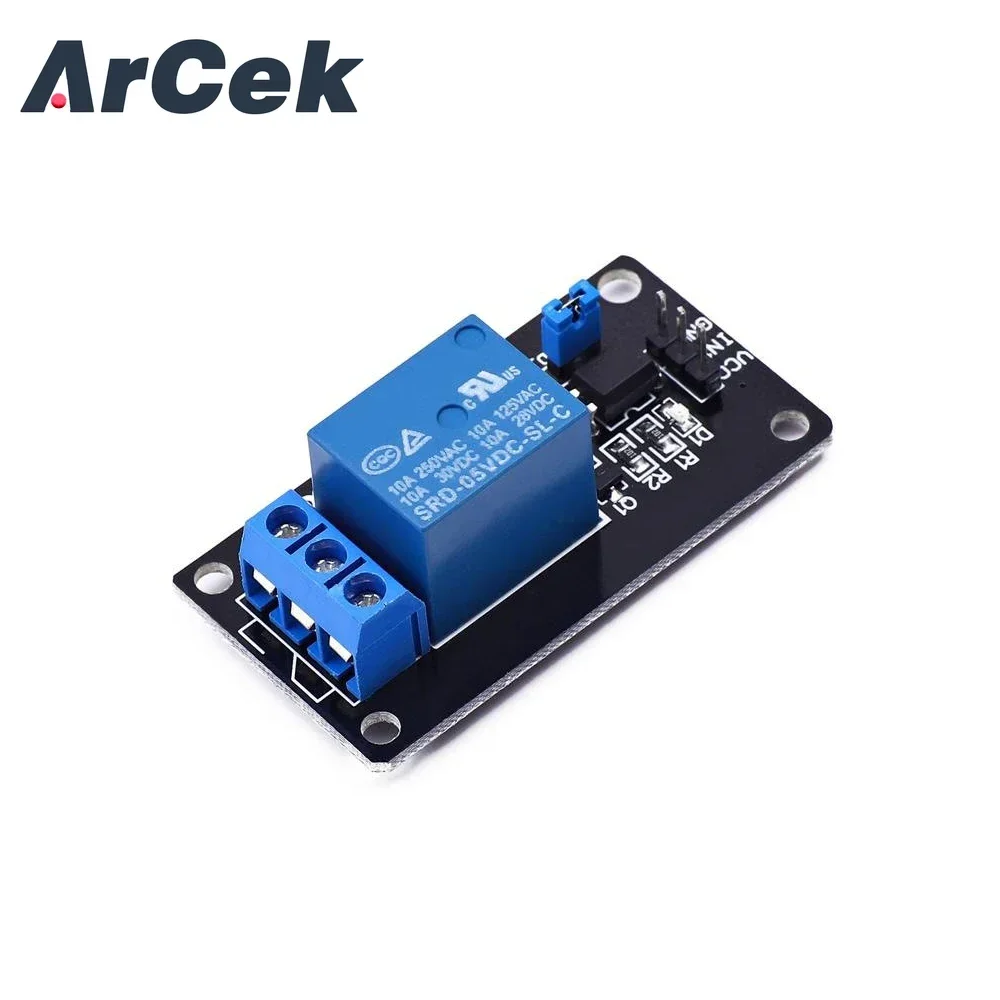 XD-202 5V/12V 1 Channel 1CH Relay Module Relay Interface Board For Arduino MCU PIC AVR DSP ARM SCM Household Appliance Control