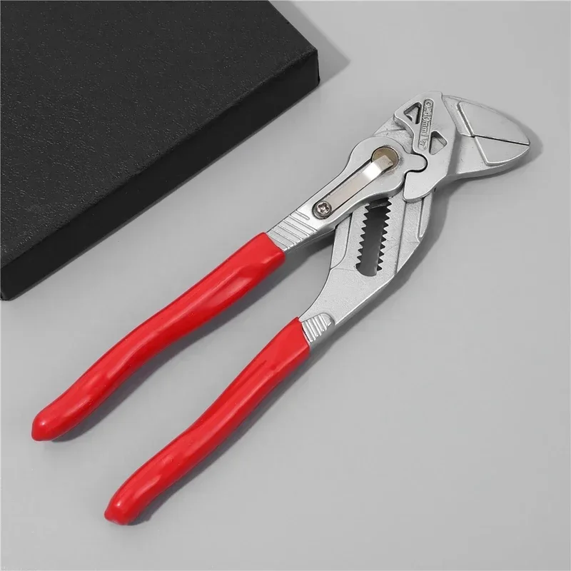 7/10/12 inch Wrench Water Pipe Pliers Multi-function Adjustable Spanner Press Clamp Large Opening Plumbing Household Tools