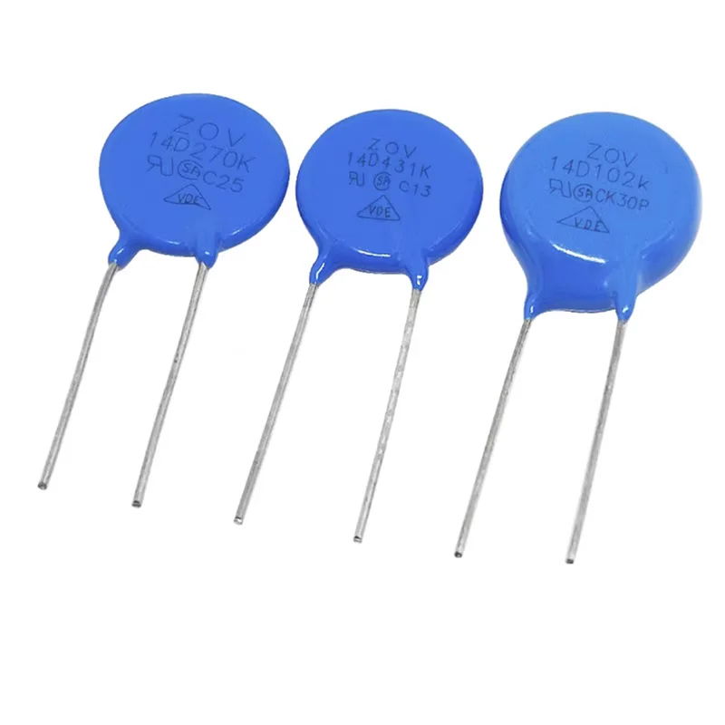 (10Pcs) Varistor 14D 14MM 101/102/181/221/241/270/271/431/471/561/681/751/821/102/391/820K