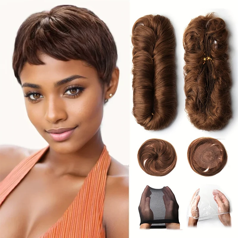 Brazilian Hair Weave Bundles With Closure Short Human Hair Ombre Curly Hair With Circular Center Closure T1b 30 99j Extensions