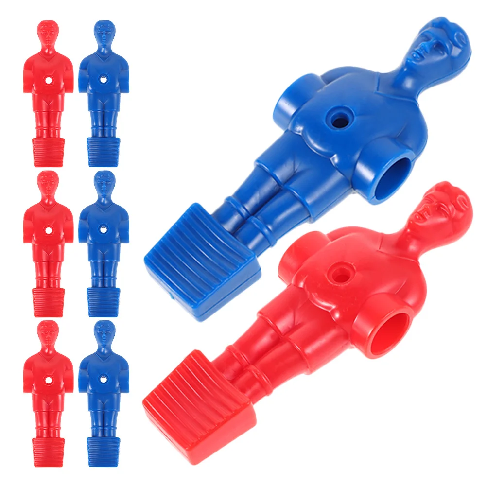 

8pcs Table Soccer Player Sturdy Desktop Football Figures Foosball Replacement Parts For Table Football Machine Accessories