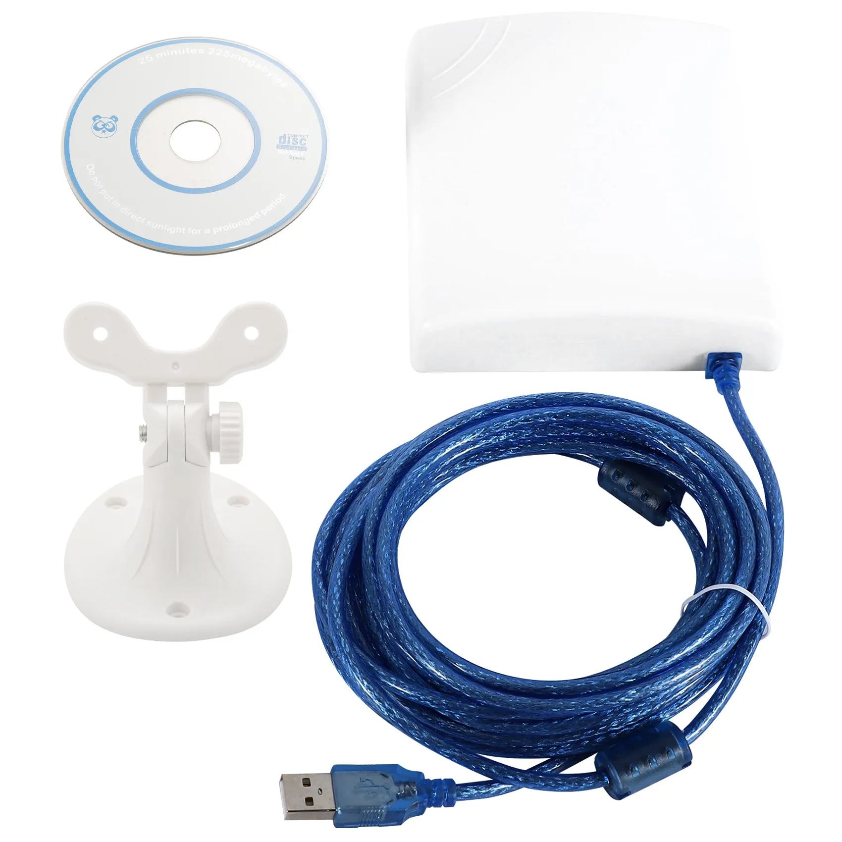 A53M-150Mbps High Gain 14Dbi Antenna 5M Cable Wireless USB Adapter High Power Outdoor Waterproof Long Range Wifi Receiver