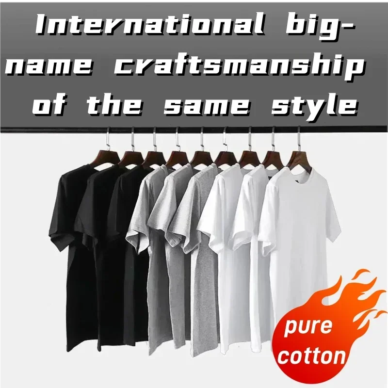 T-shirt design Original-pure coton col rond mode imprimé, T-shirt à manches courtes pour hommes et femmes, taille extra large