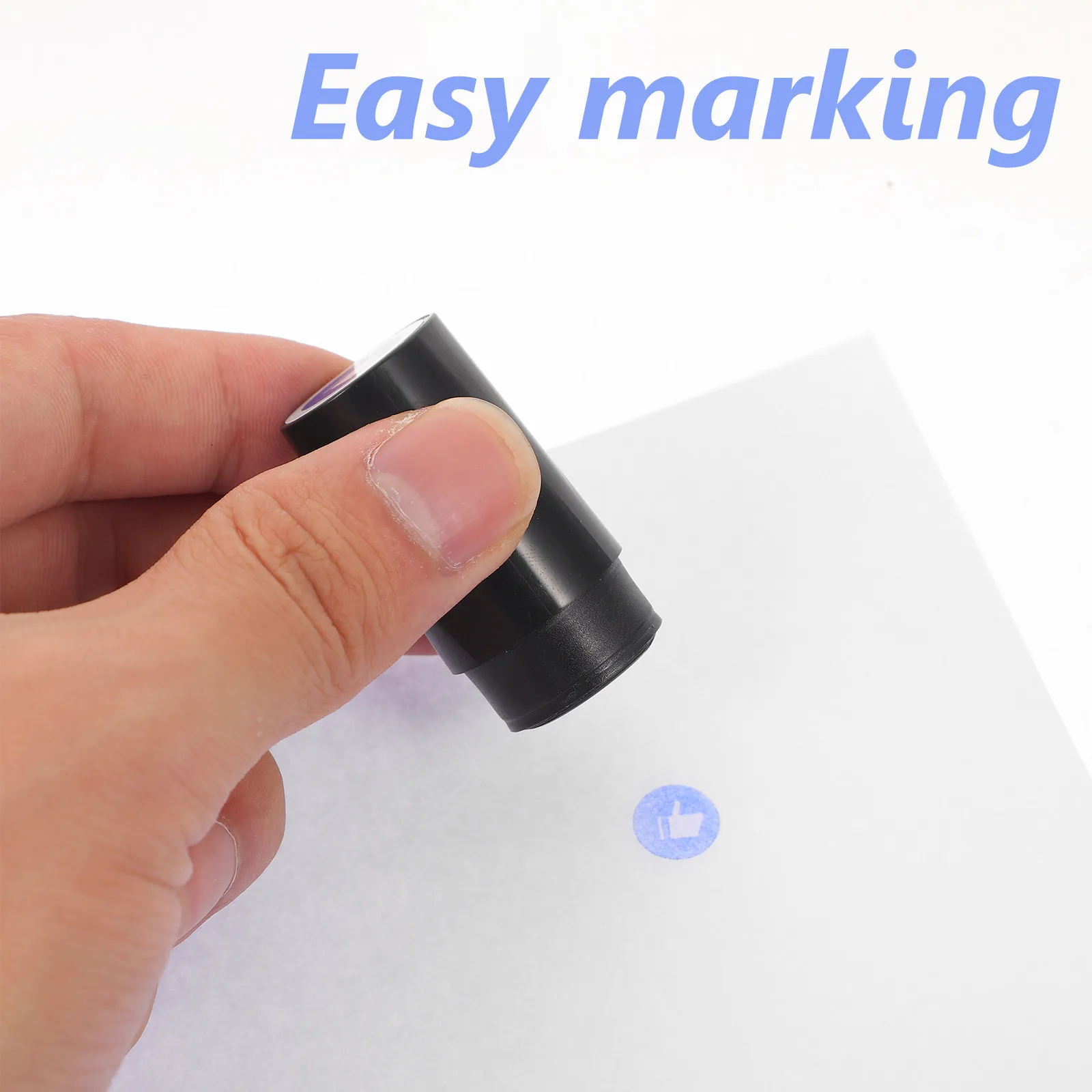 Reusable Golf Ball Stamper Portable Compact Design Smooth Stamping Experience PP Material Golf Ball Mark Stamp Tool Multipurpose