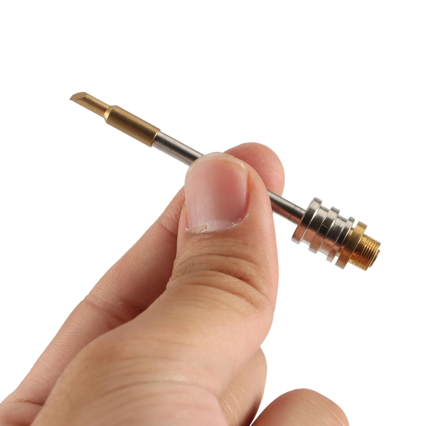 40W Soldering Iron Tip 510 Interface Wireless Charging Soldering Iron Tip Soldering Rework Accessories Welding Tools-AT36