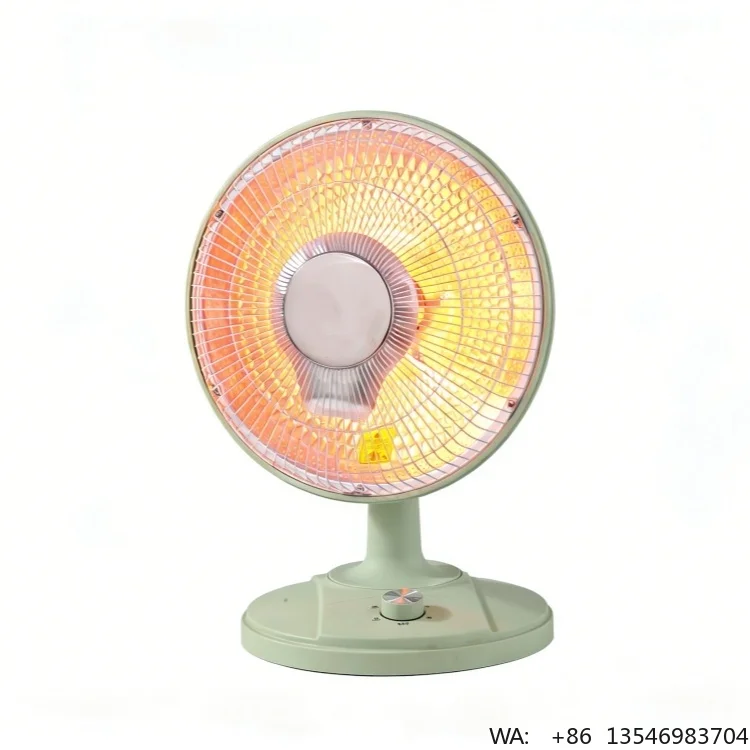 Indoor Home Infrared Tubular Heater Freestanding Desktop Portable Quiet Energy Saving Fast Bathroom Tip-Over Protection Electric