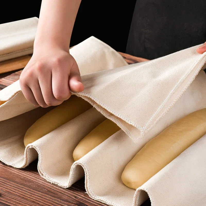 

Linen Dough Fermented Cloth Dough Bakers Pans Dough Couche Pastry Proofing Cloth Baking French Bread Kitchen Tools Pizza shovel