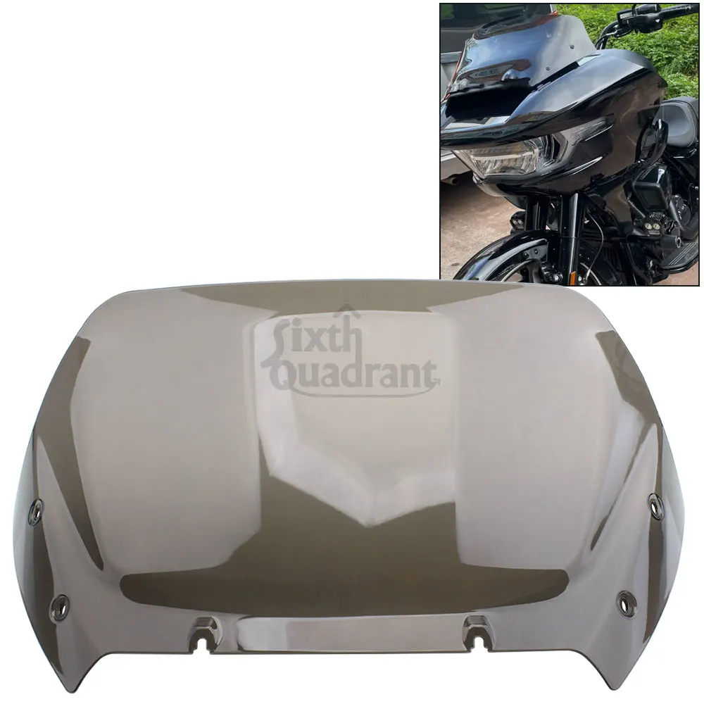 Motorcycle Accessories Front Upper Fairing Windshield 12