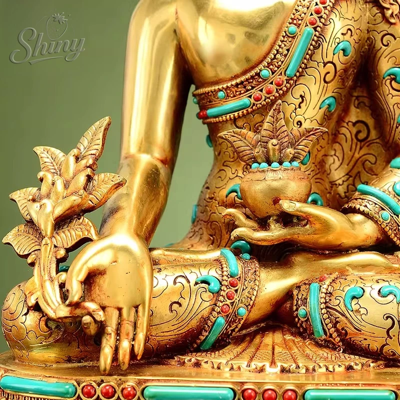 Tibet Buddha Statue Bronze Gil - Longevity Health & Wellness Hotel recensie en prijs