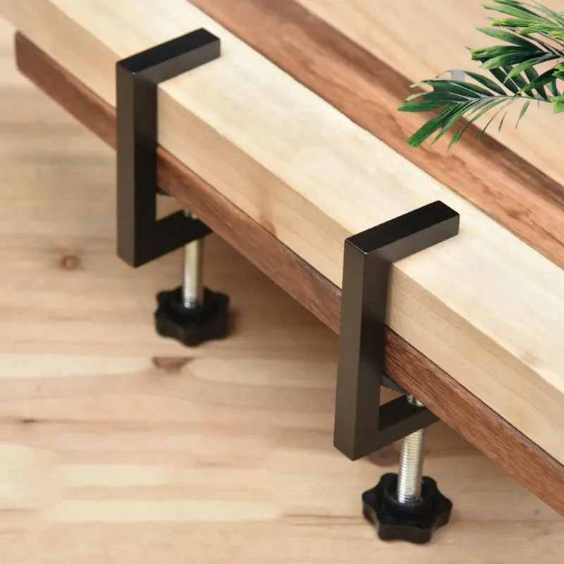 Nuovo hardware per armadio Jig Cassetto anteriore portatile Morsetto per la lavorazione del legno Morsetto per installazione dell'armadio Clip di fissaggio del cassetto regolabile Caldo