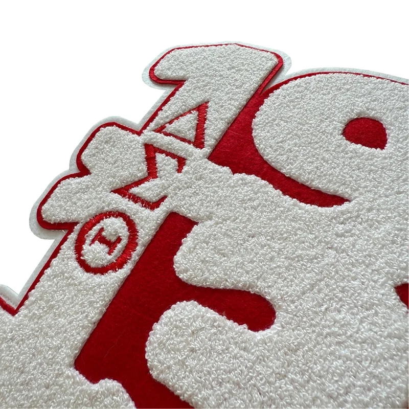 Pyramid Number Patch DST 1913 Number, Iron on Delta Sigma Theta Greek Sorority Patches for Woman, Delta Applique for Gift