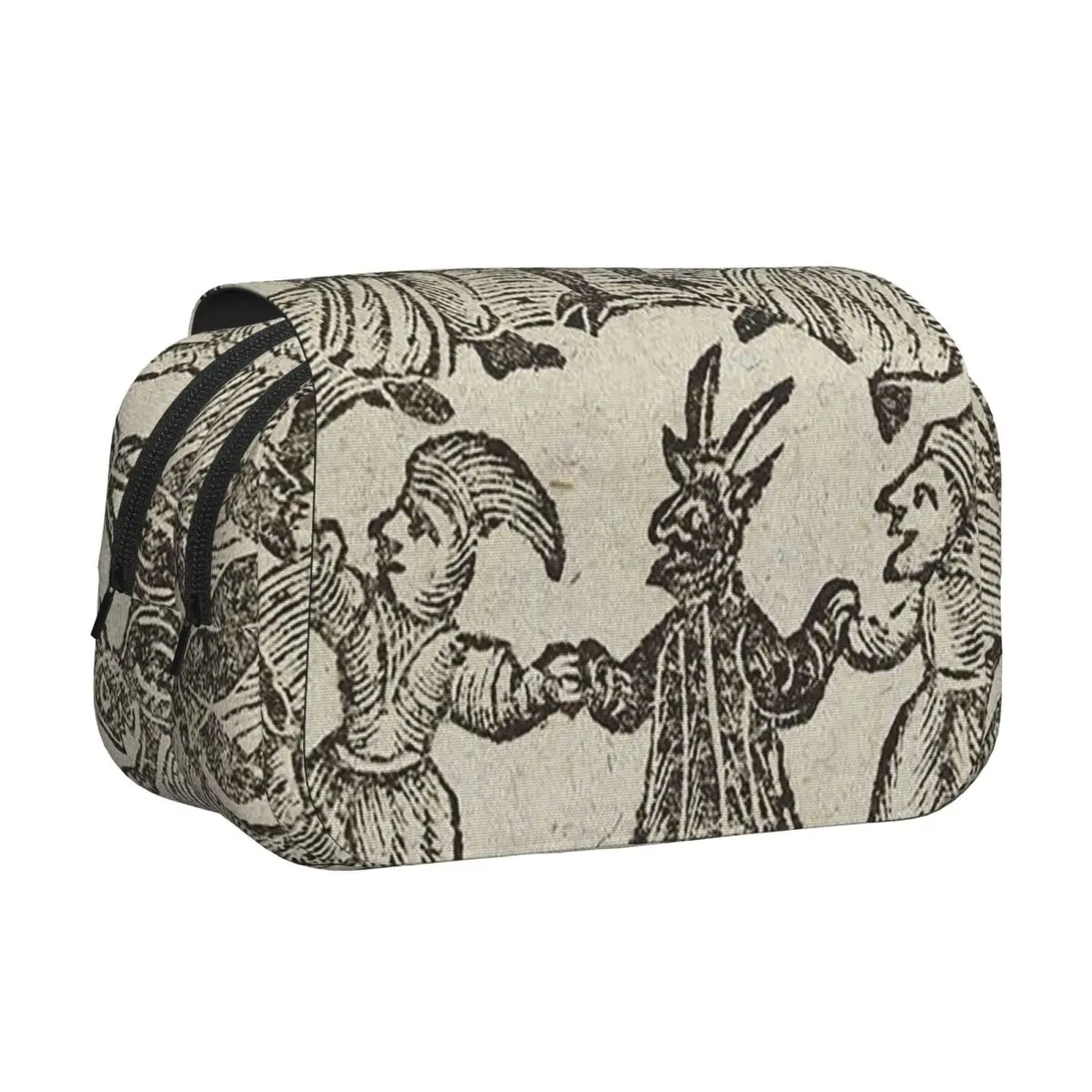 Witches Circle Dance Pencil Case Pencil Pouch Hard Shell Leather Large Capacity Pen Box Pencil Bag for Students Gifts