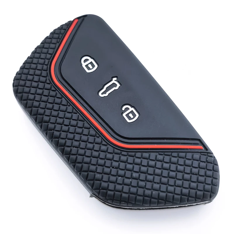 غطاء حافظة مفاتيح السيارة فوب لشركة فولكس فاجن فولكس فاجن/جولف 8 MK8 ID.3 ID.4 /Cupra/Skoda/Octavia A8/SEAT/Leon MK4 2020 2021/Formentor/Tarraco #4