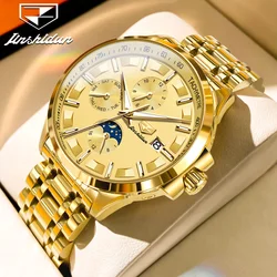 JSDUN Original Casual Automatic Mechanical Watches for Men Waterproof Luminous Wrist Watch Men Best Selling Fashion Mens Watch