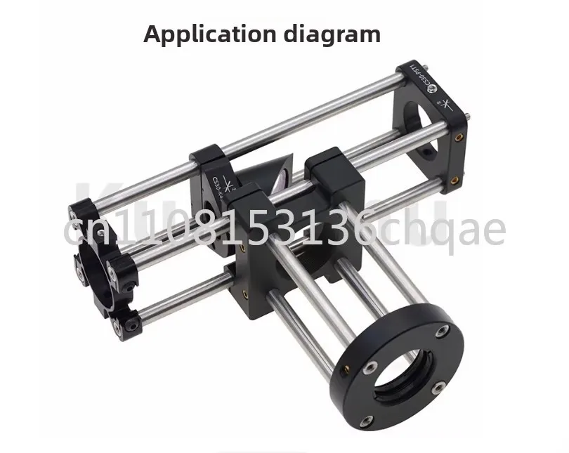 CS30-K45 Series 30mm Cage-Type Beam Splitter Right Angle Adjustable Mount
