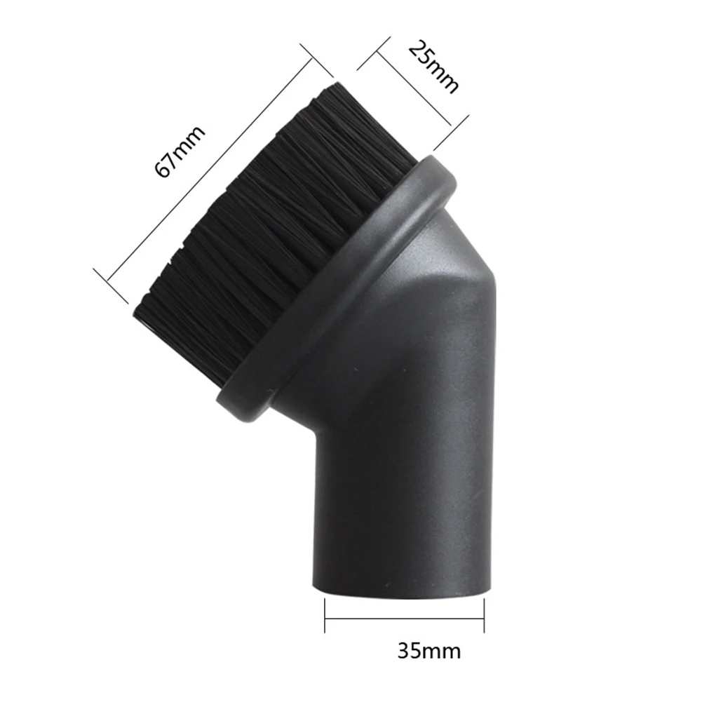 Round Brush For 35mm Vacuum Hoses And Extension Pipes Compatible Vacuum Cleaner Dusting Tool Brush Accessories