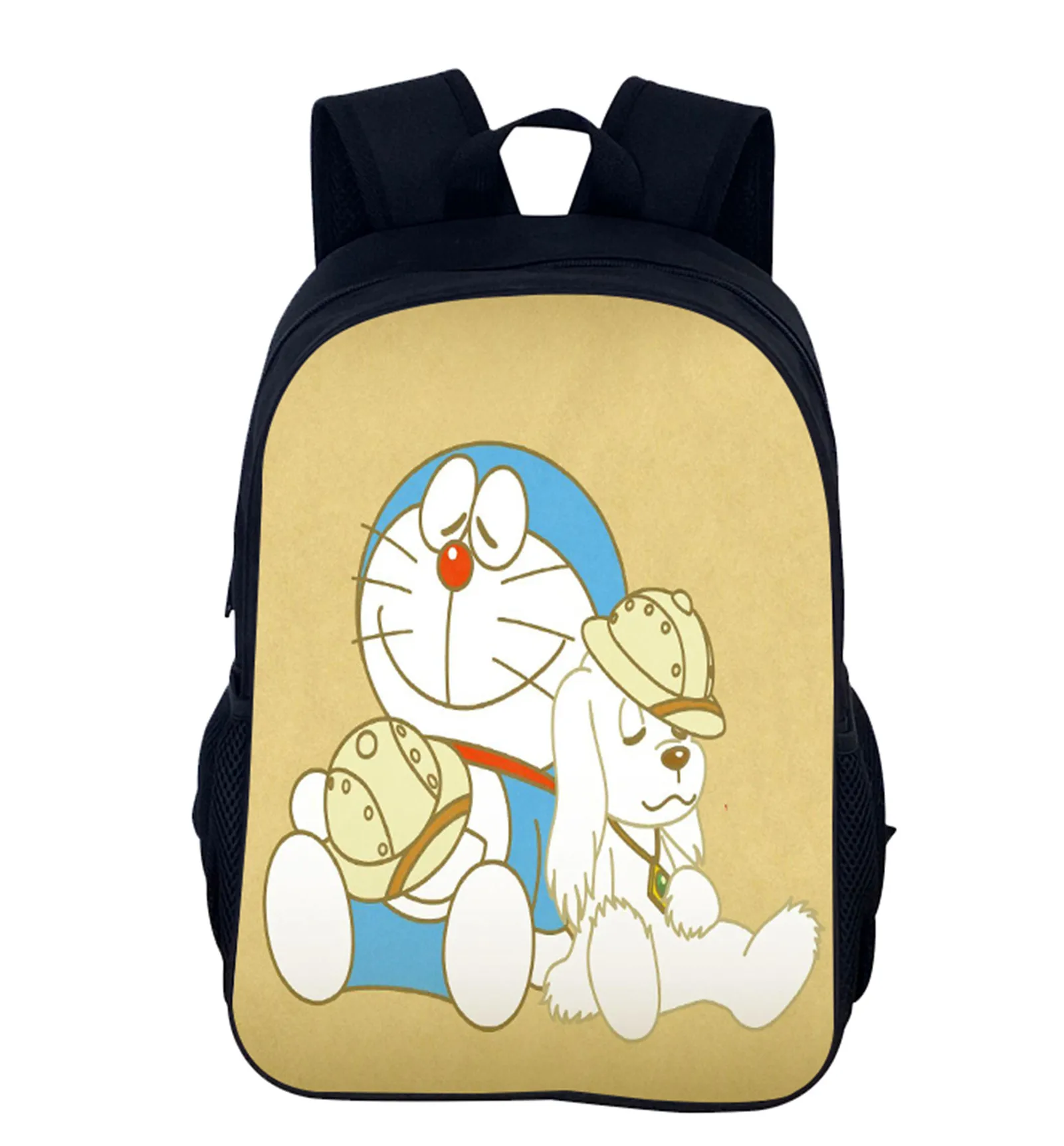 Student Doraemon Multifunction Backpack-Back to School Lightweight Knapsack for Elementary Kid