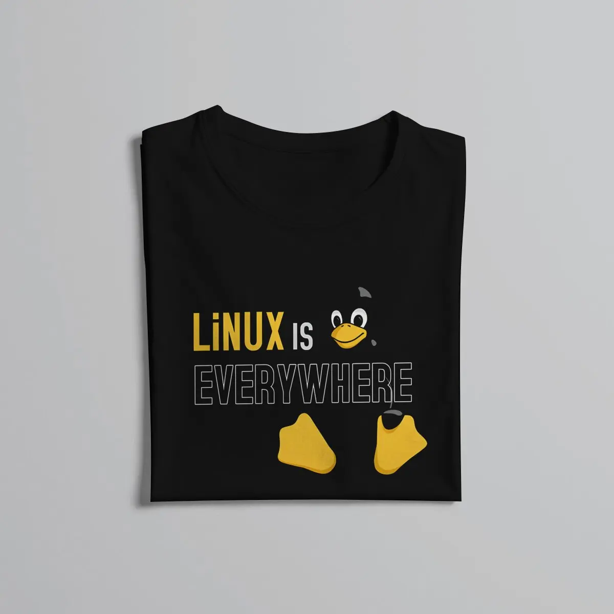 UTER Programmer Code Linux Linux Is Everywhere Tshirt Graphic Men Tops Vintage Punk Polyester Short Sleeve Harajuku T Shirt