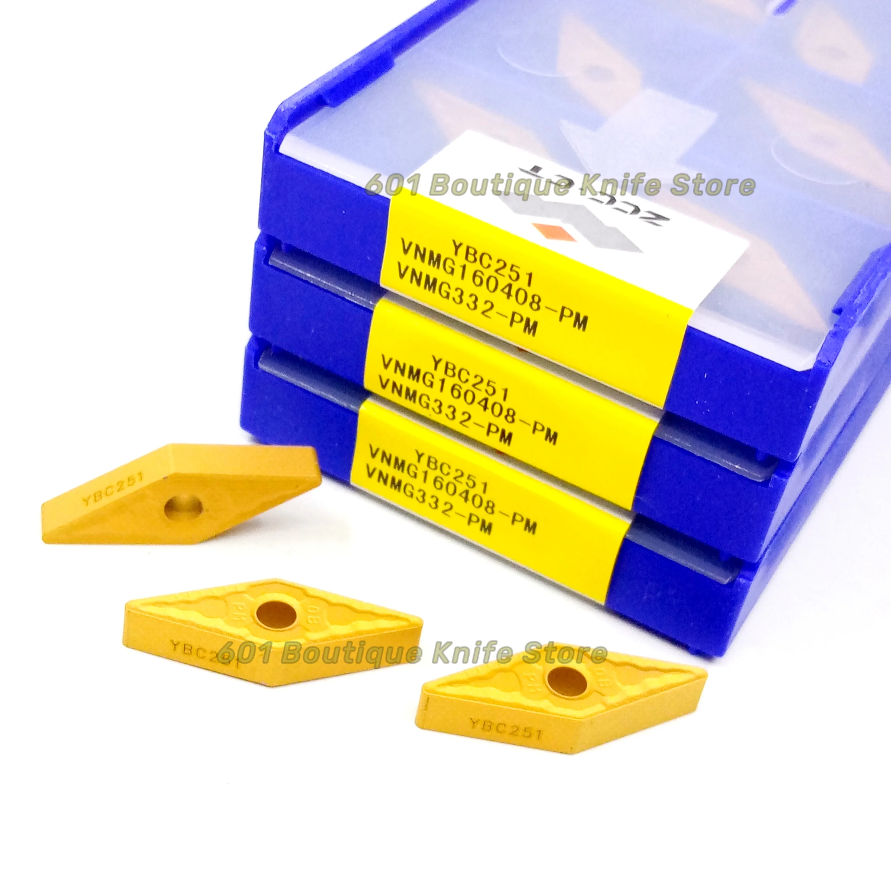 

Free Shipping ZCCCT Metal Lathe Tools YBC252 YBC251 VNMG160408-PM for Semi-fininshing VNMG Insert