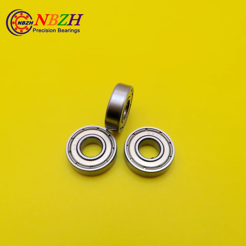  Free Shipping NBZH Bearing50pcs Thin Wall Deep Groove Ball Bearing 697ZZ 7*17*5 Mm