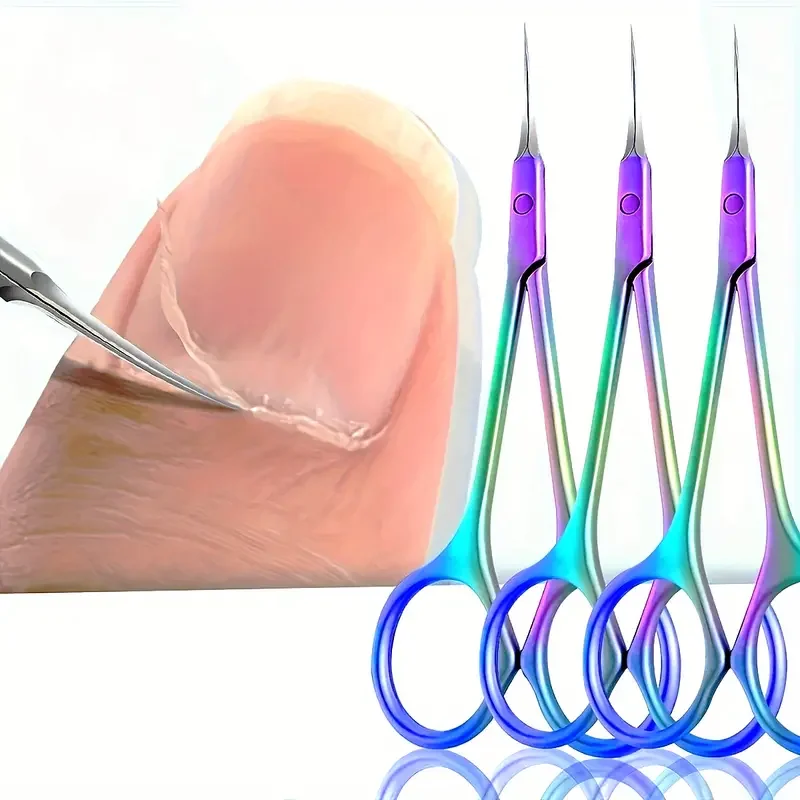 

Professional Nail Trimming Scissors for Dead Light Beige Removal - Ergonomic Ambidextrous Design Stainless Steel Blade Nail Care