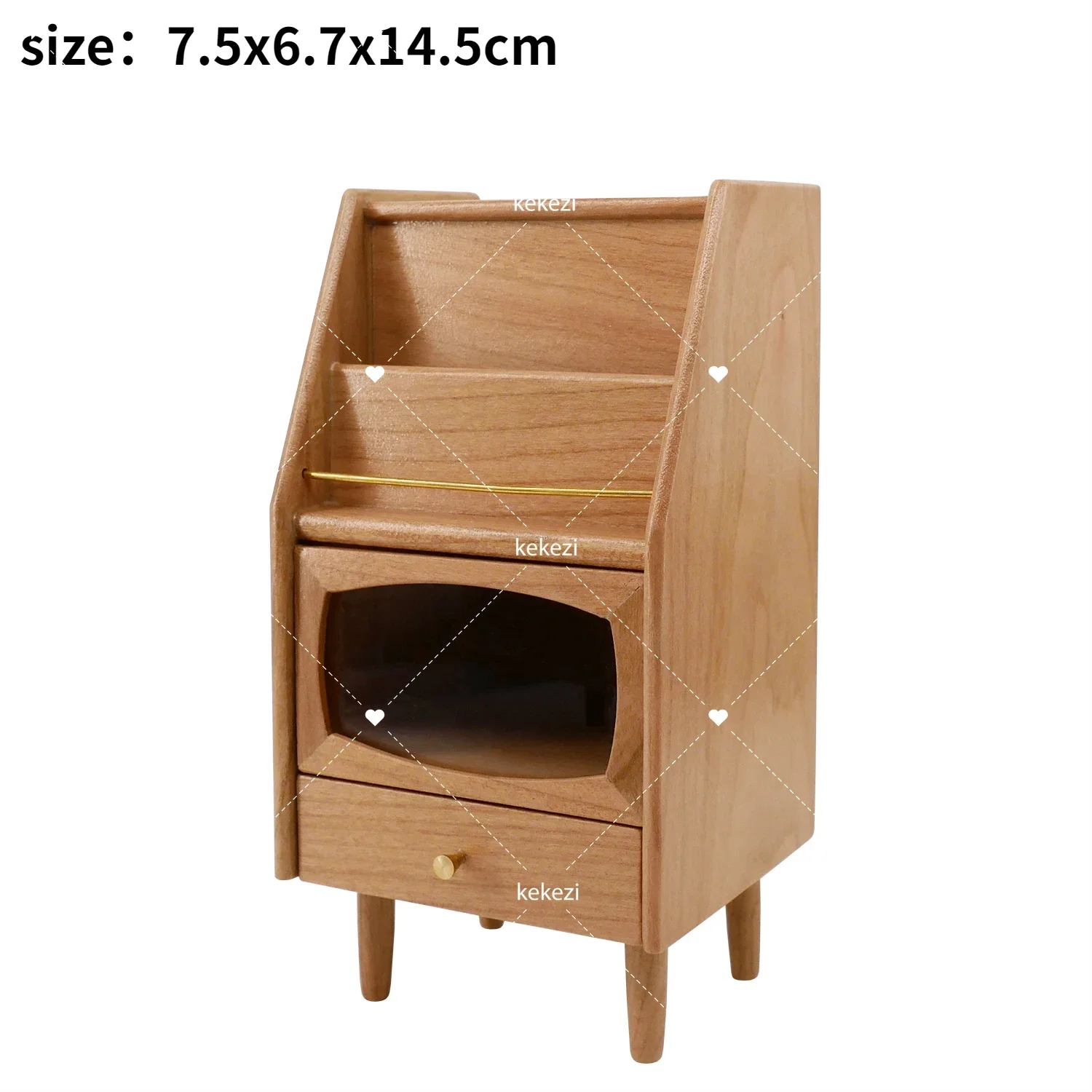 1:6 木製ミニキャビネット ドールハウス家具
